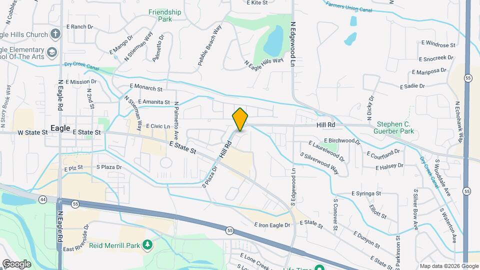 1152 E Winding Creek Dr Map and Location Details