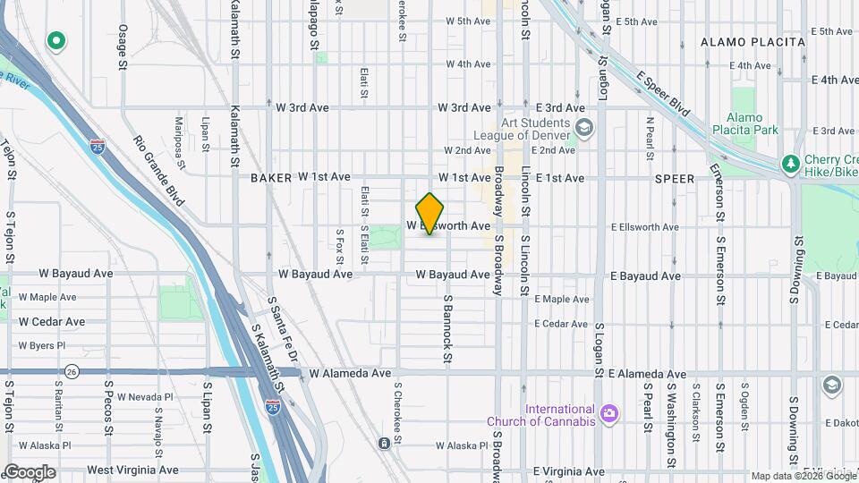 141 W Archer Pl Map and Location Details