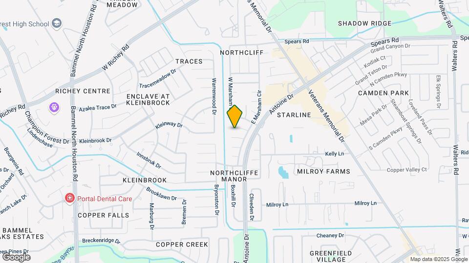 3631 Eppingdale Dr Map and Location Details