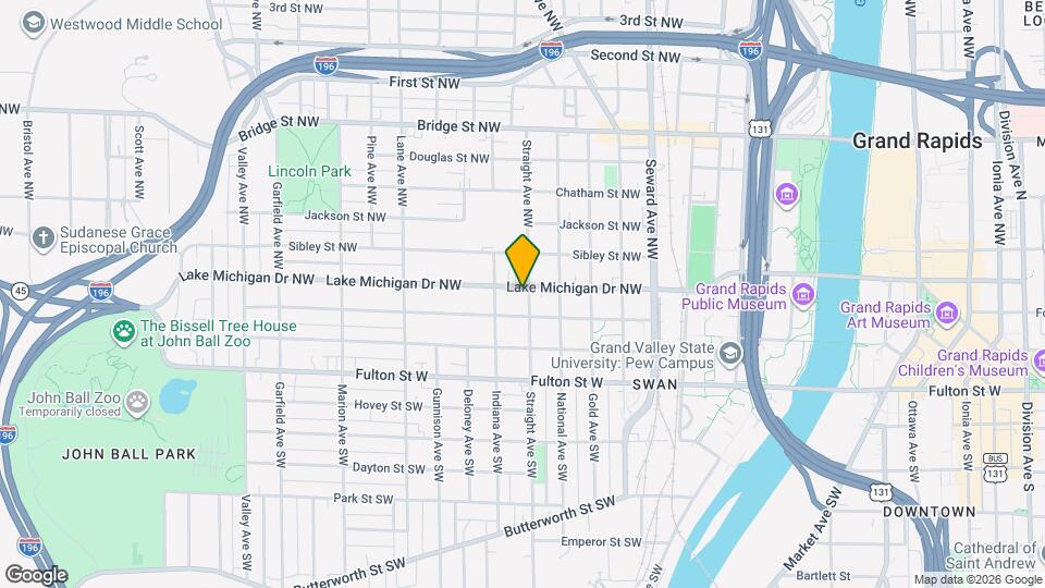 117 Straight Ave NW Map and Location Details