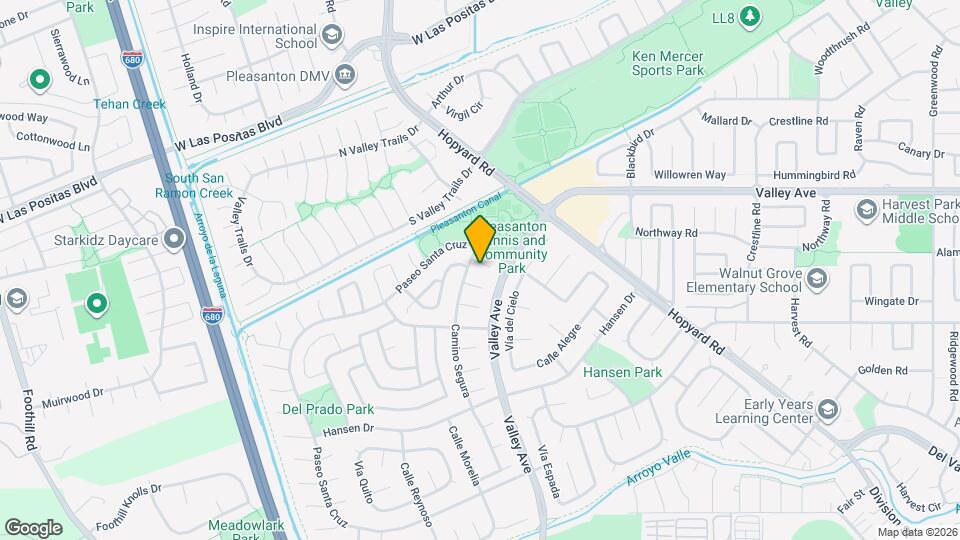 5976 Corte Arboles Map and Location Details