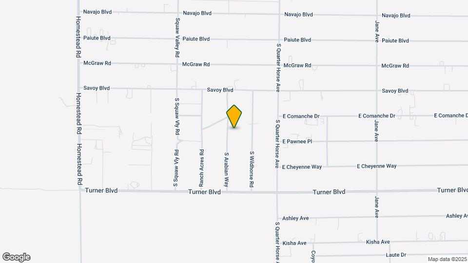 7701 S Arabian Way Map and Location Details