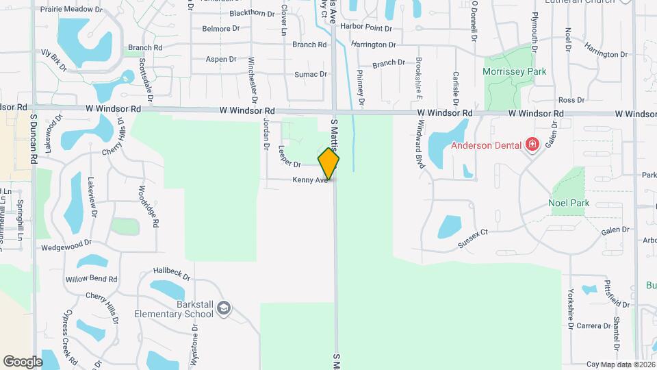 1801 Kenny Ave Map and Location Details