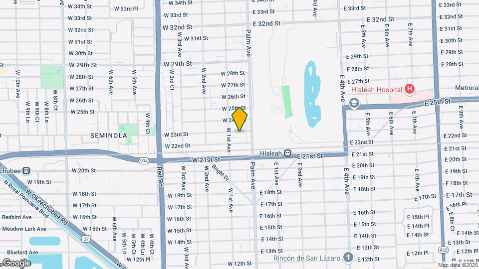 50 W 23rd St Mapa y Detalles de la Ubicación