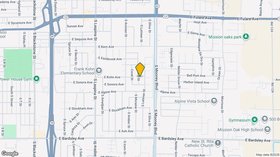 600 Tuohy St Map and Location Details