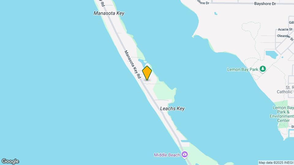7161 Manasota Key Rd Map and Location Details