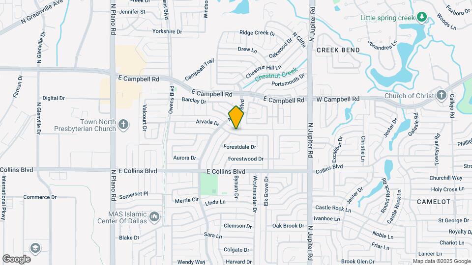 1903 Arvada Dr Map and Location Details
