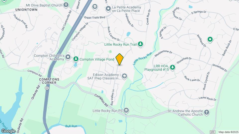 6808 Compton Valley Pl Map and Location Details