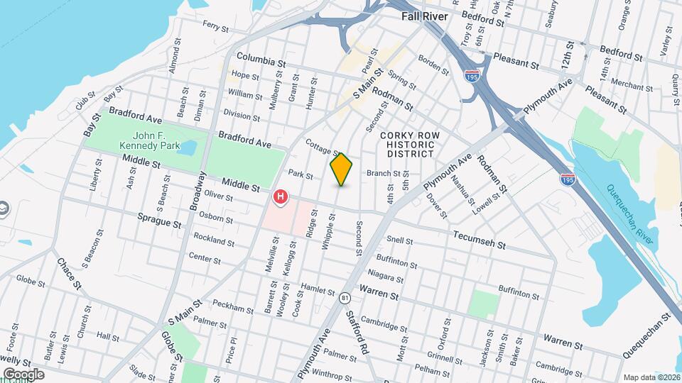 256 Whipple St Mapa y Detalles de la Ubicación