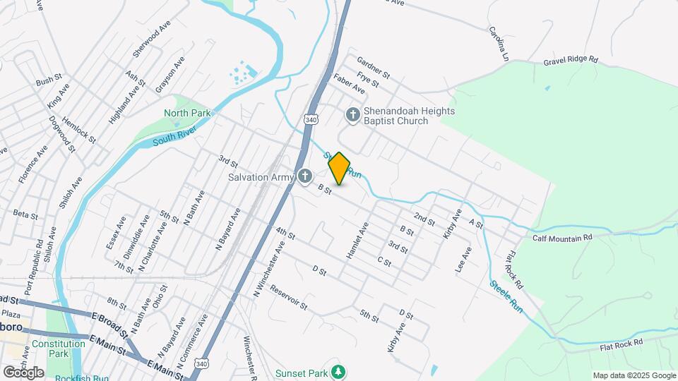 1013 B St Mapa y Detalles de la Ubicación