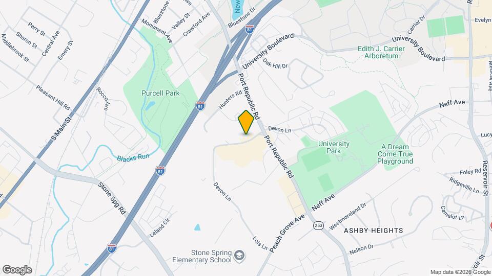 1331 Devon Ln Map and Location Details