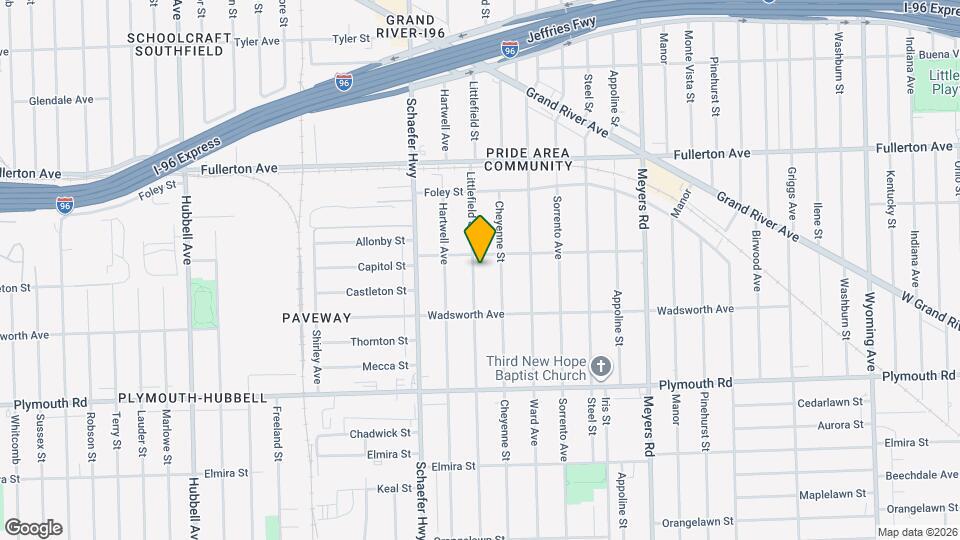 12094 Littlefield St Mapa y Detalles de la Ubicación