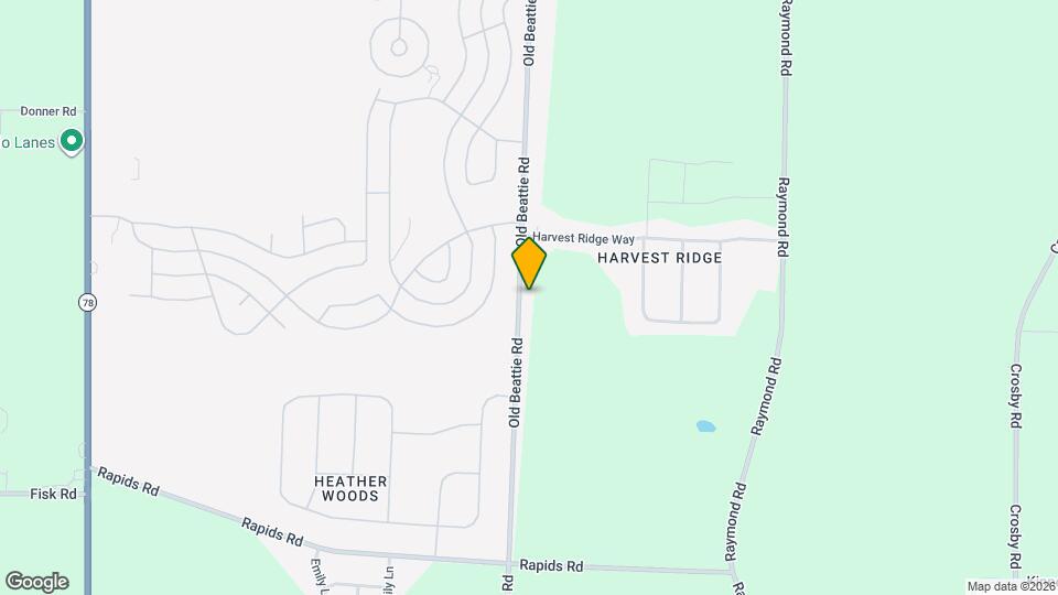 6181 Old Beattie Rd Map and Location Details