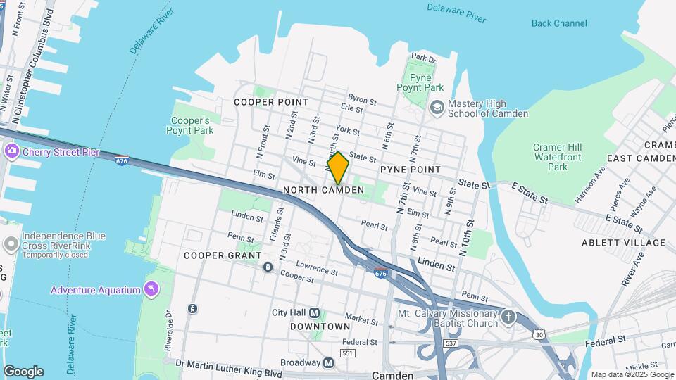 415 Elm St Map and Location Details