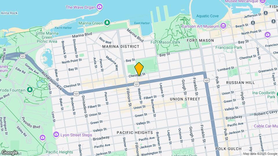 3250 Webster St Mapa y Detalles de la Ubicación
