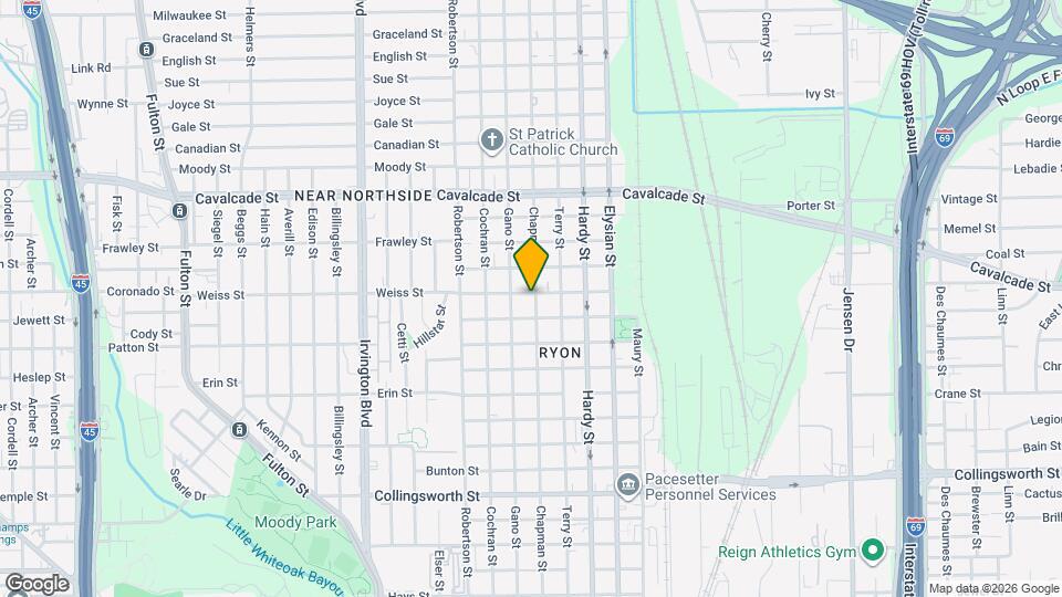 4315 Chapman St Map and Location Details