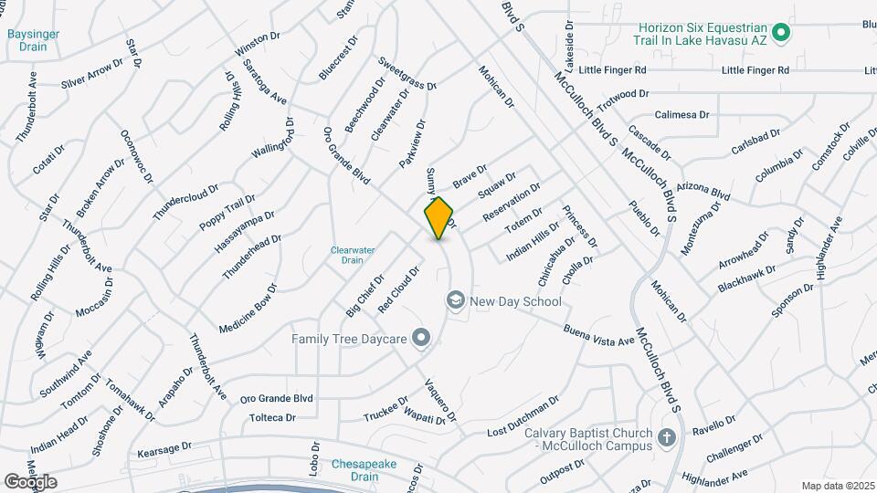 3447 Oro Grande Blvd Map and Location Details