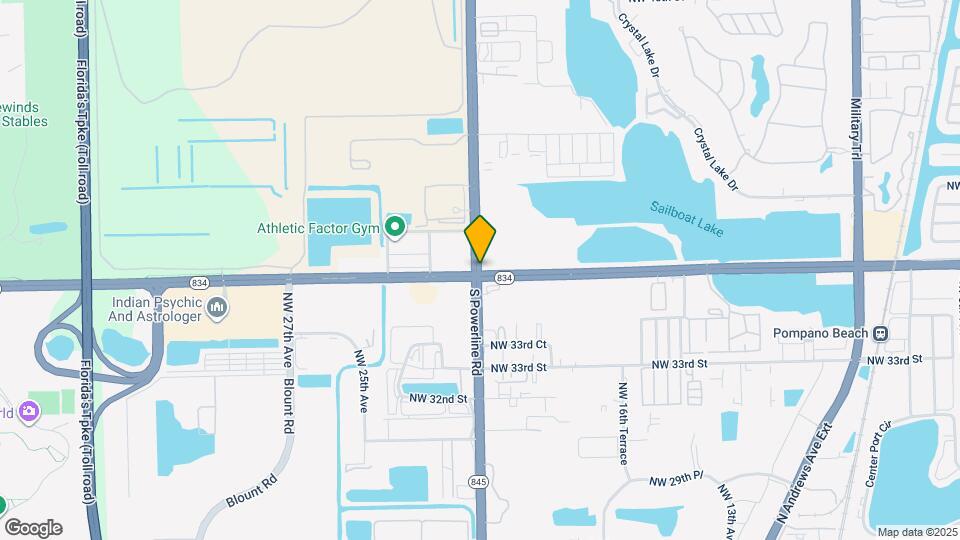 3624 NE 21st Ave Map and Location Details