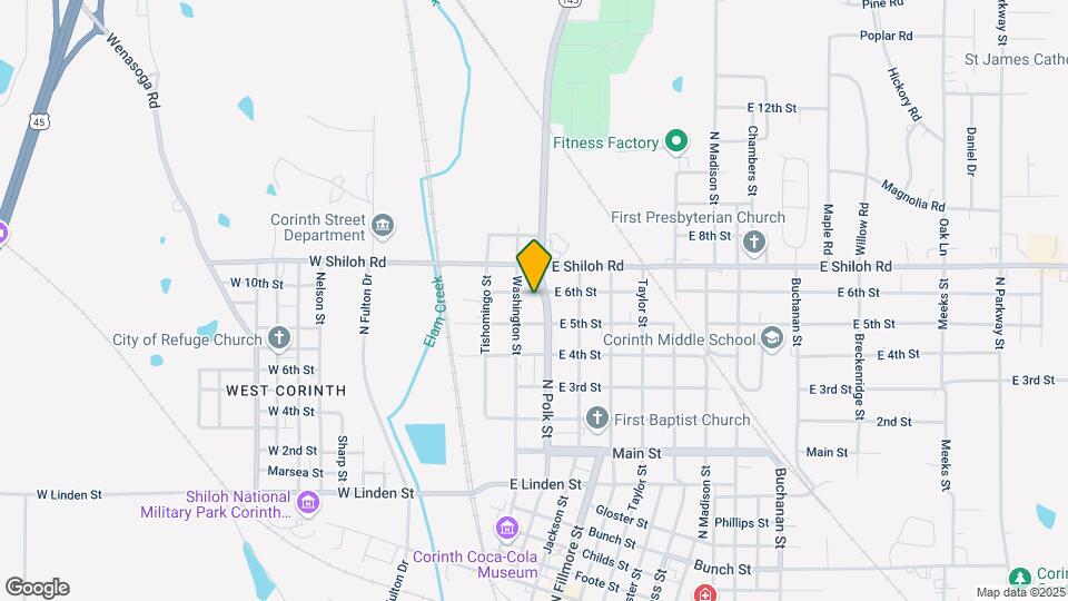 1519 N Polk St Map and Location Details