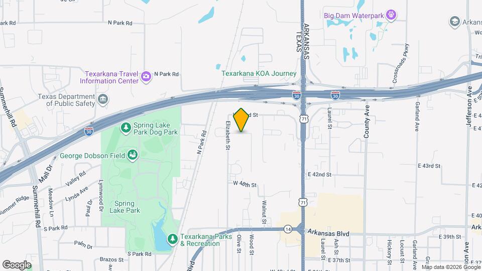 5005 Hidden Acres Dr Map and Location Details