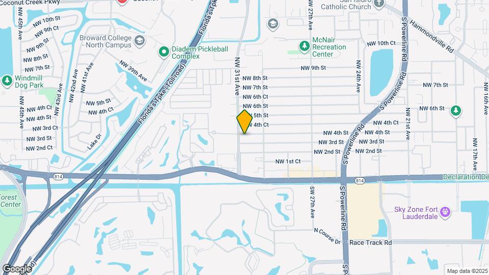 355 NW 30th Ave Map and Location Details