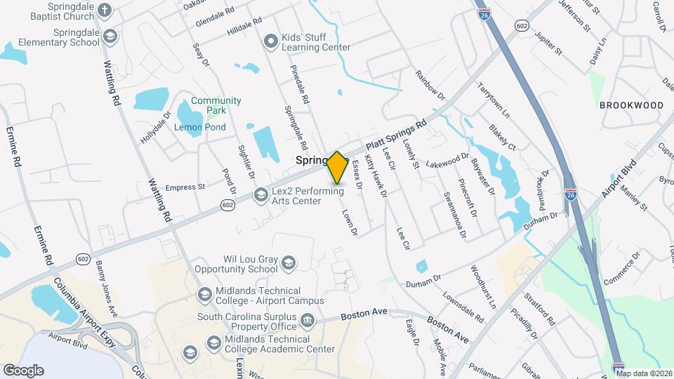 1111 Lown Dr Map and Location Details