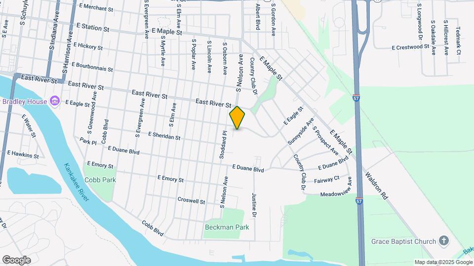 720 S Nelson Ave Map and Location Details