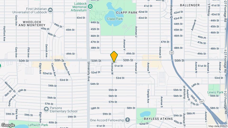 5005 Avenue W Map and Location Details
