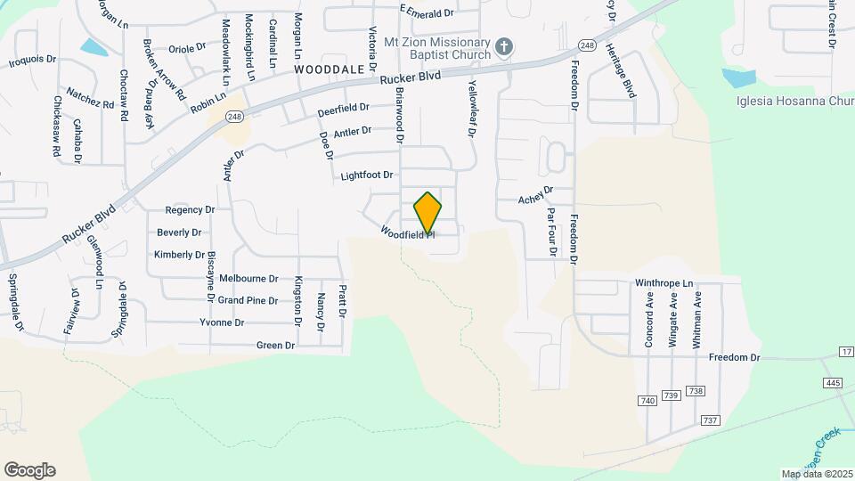 126 Woodfield Pl Map and Location Details