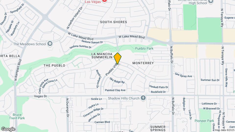 1809 Morado Hills Ln Map and Location Details