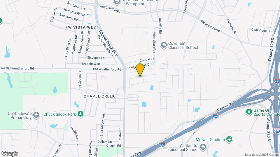 10109 Huntersville Trl Mapa y Detalles de la Ubicación