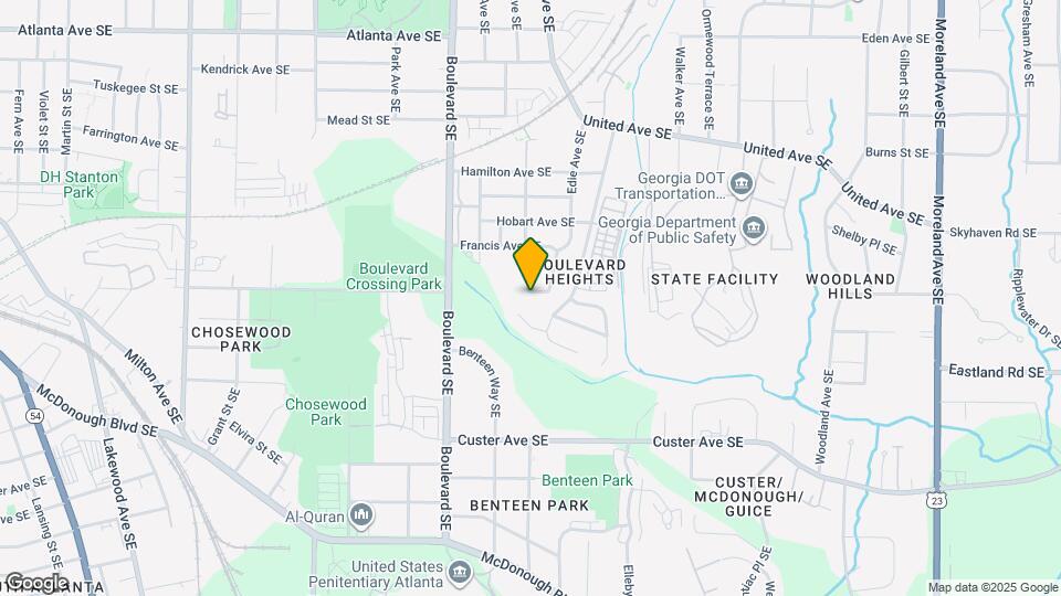 703 Pershing Ave SE Map and Location Details