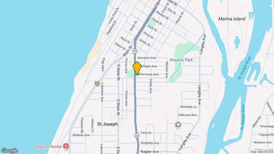 1527 Niles Ave Map and Location Details