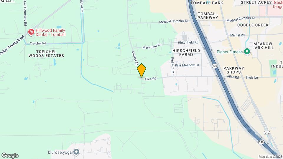 14505 Alice Rd Map and Location Details