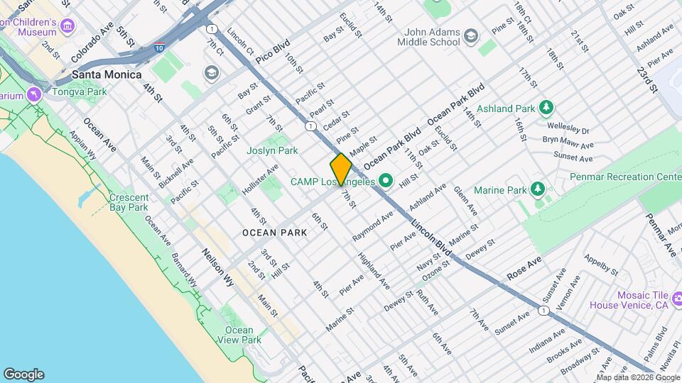 2602 7th St Map and Location Details