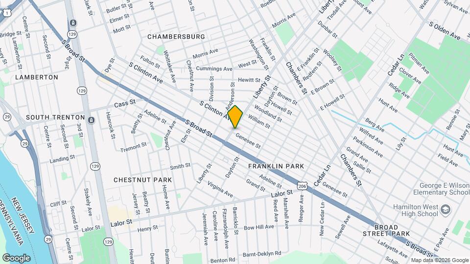 403 Liberty St Map and Location Details