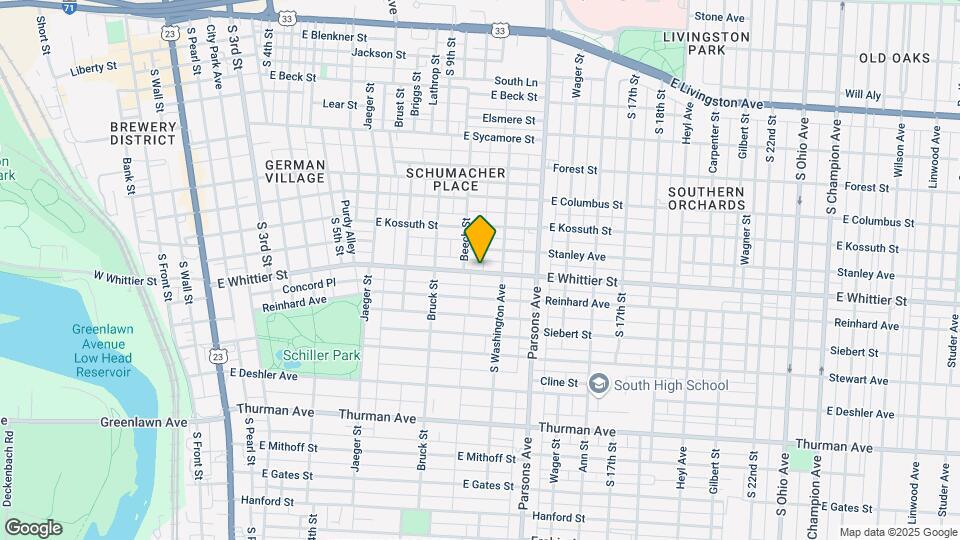 432 E Whittier St, Unit 432 Mapa y Detalles de la Ubicación