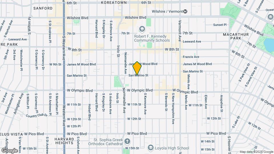 3120 San Marino St Map and Location Details