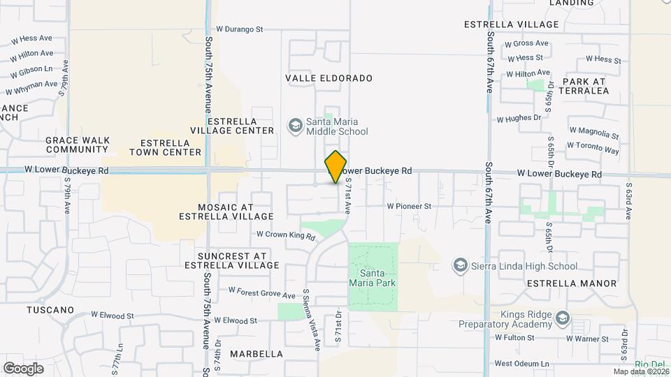 7113 W Winslow Ave Mapa y Detalles de la Ubicación