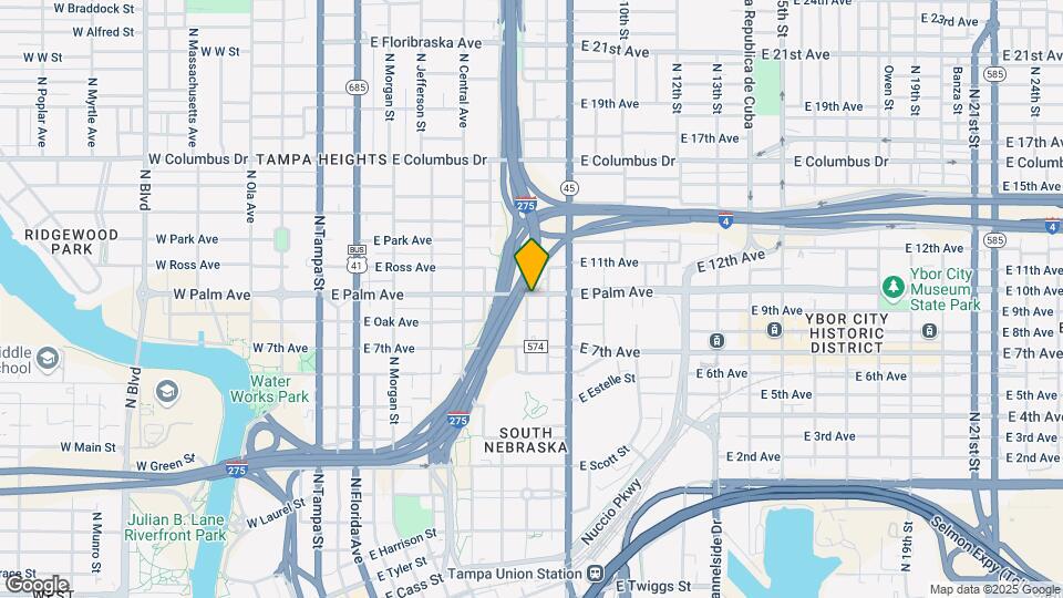 801 E Palm Ave Mapa y Detalles de la Ubicación