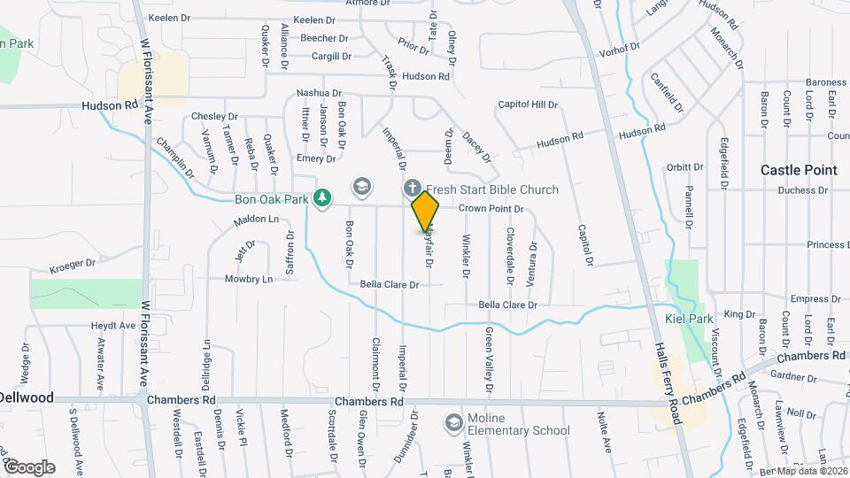 10179 Mayfair Dr, Unit 822 Map and Location Details