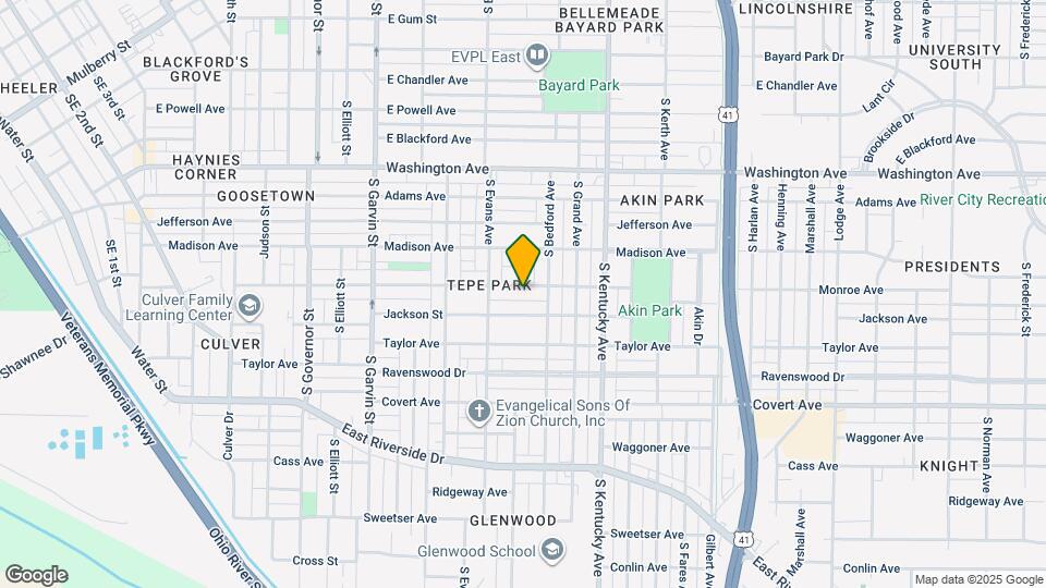 829 Monroe Ave Map and Location Details