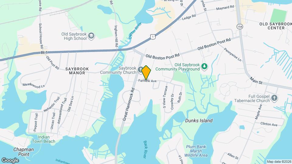 16 Farview Ave Map and Location Details