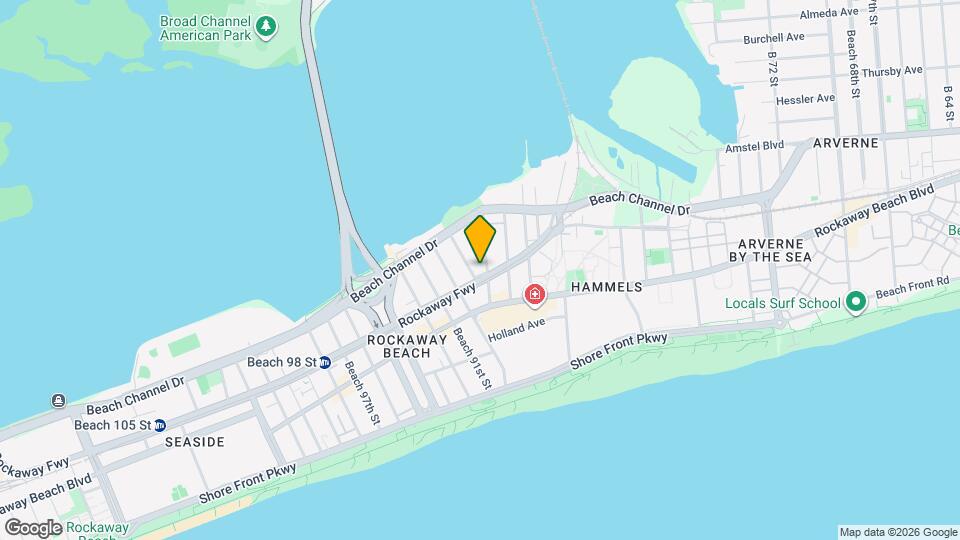 305A Beach 88th St Map and Location Details