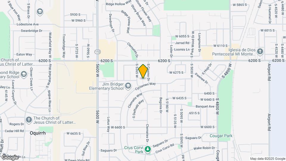 6315 S Cyclamen Sq Map and Location Details