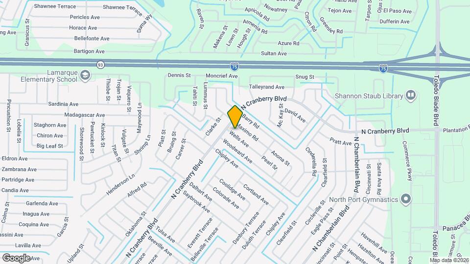 2964 Wells Ave Map and Location Details