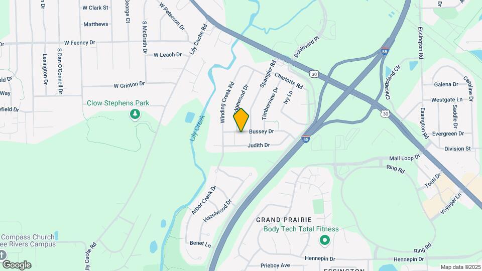 23025 Bussey Dr Map and Location Details