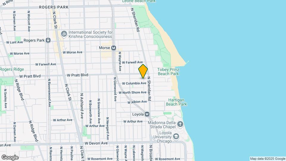1218 W Columbia Ave, Unit 1224C 2nd Map and Location Details
