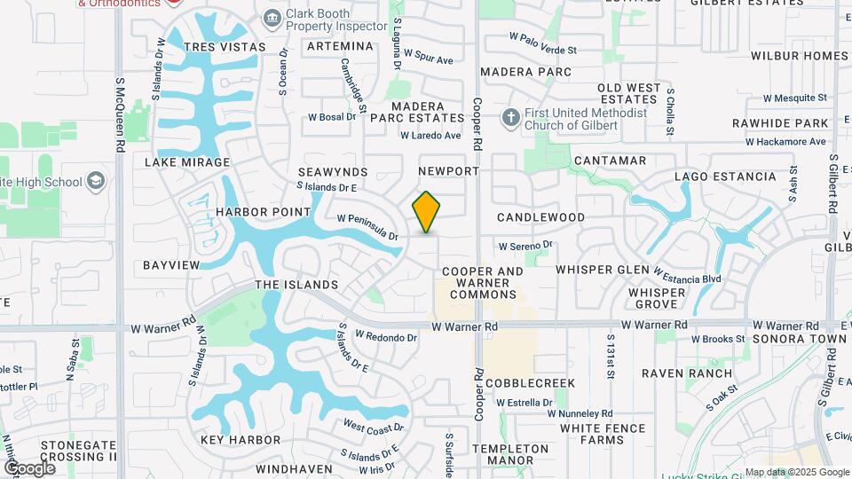 913 W Sun Coast Dr Map and Location Details