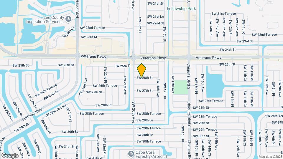 1908 SW 26th St Map and Location Details